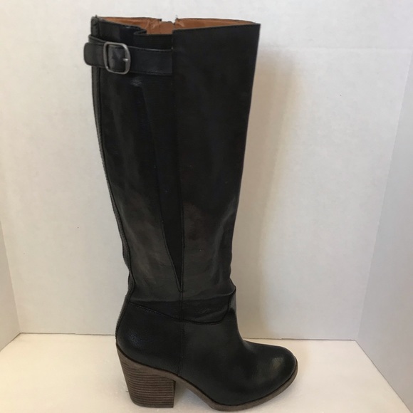 SOLD LUCKY BRAND Ormond Leather Boots Size 7.5 - Picture 4 of 13